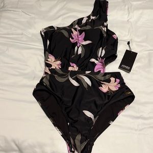 NWT Jones New York Womens small one piece swim suit